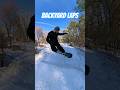 Slushy Backyard Laps - Spring Snowboarding
