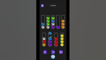 Lv 19 Ball Sort: Color Puzzle Master / 球排序大師：顏色分類解謎益智遊戲 / ボール ソート マスター: カラー パズル (Guru Game)
