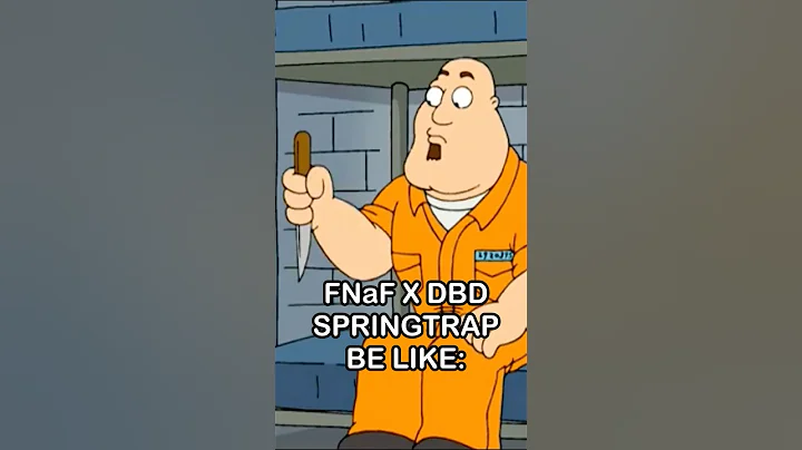 FNaF X DBD - Springtrap After Swiping His Knife Be Like: | FNaF 2 Movie MEME