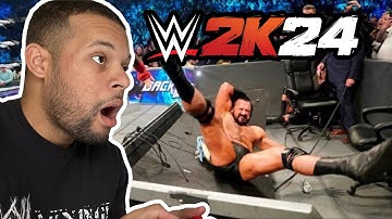 WWE 2K24: But If You Go Through a Table, You’re Eliminated