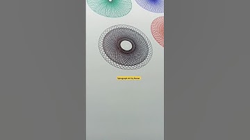 Amazing Spirograph #spirograph #spirographbykamal #satisfying #asmr #art #viral #impossible #skills