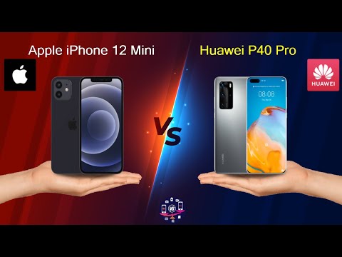 Apple iPhone 12 Mini Vs Huawei P40 Pro - Full Comparison [Full Specifications]