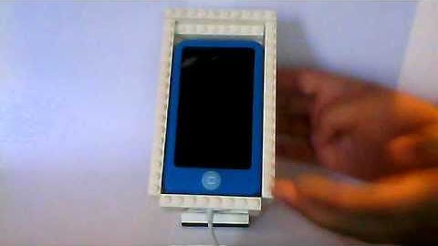 Lego iPod charging dock