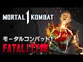 初期キャラのフェイタリティを総まとめ。シリーズ最新作『モータルコンバット1』はグロさもピカ“イチ”