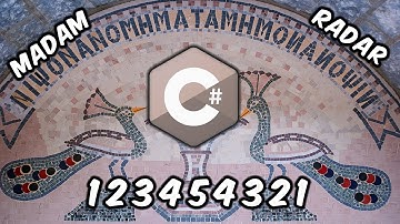 1-2. C# Job Interview Questions | The Palindrome Problem | Explanation and Solution