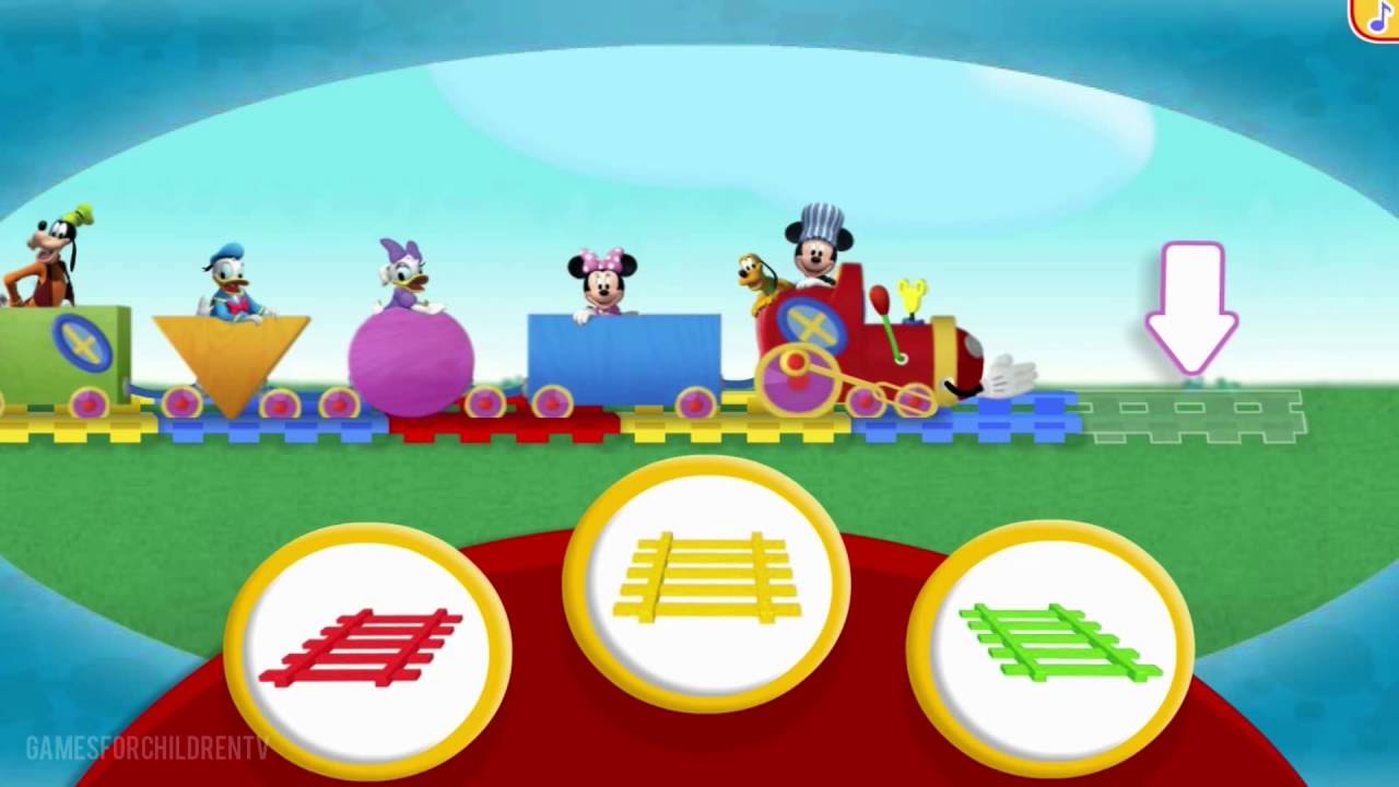 Mickey Mouse Clubhouse Mickeys Choo Choo Express Disney Junior Game ...