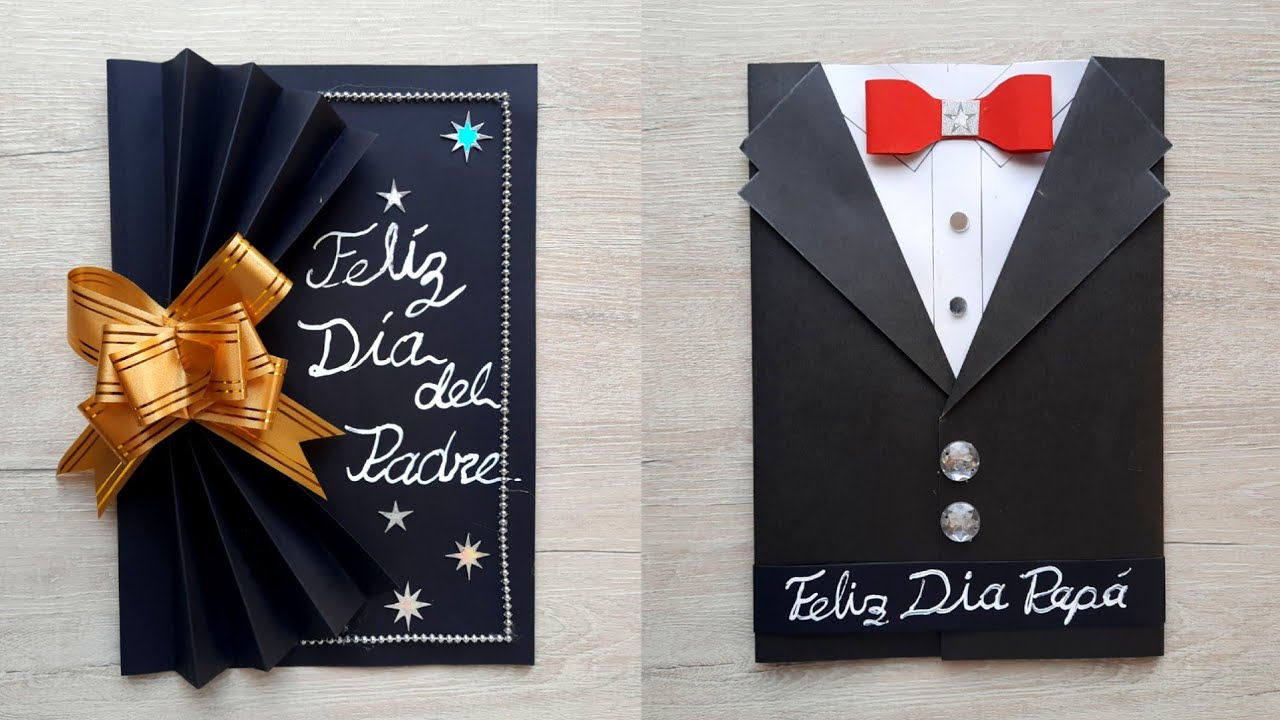 ELEGANT CARD IDEAS TO GIVE ON FATHER'S DAY - YouTube