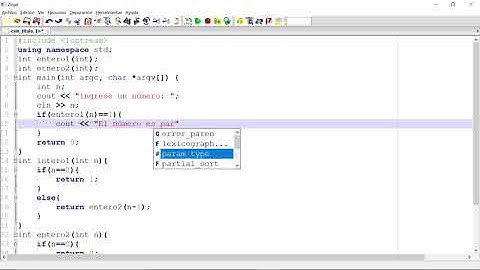 Número par o impar con recursividad indirecta || Programación en c++