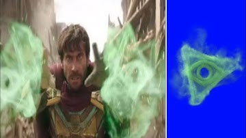 Mistiriyo Shield Effect in Blue Screen / Spider man far from home / kinemaster / Green Screen / 2021