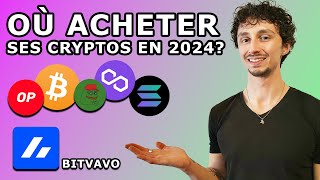 Guide achat cryptos, Plateforme Bitvavo FR (Premier investissement cryptos 2024 spécial débutant)