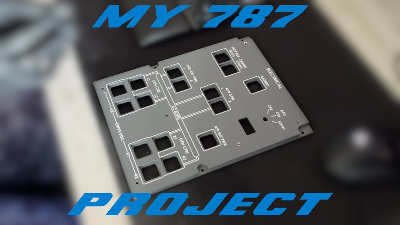 I decided to BUILD a 787 Simulator from scratch | 787 Home Simulator Update #1