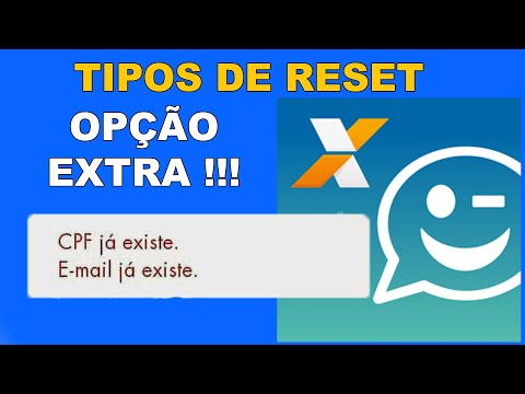 DICA NOVO TIPO DE RESET CAIXA TEM - E AS SUA DIFICULDADES JÁ CONHECIDAS POR ALGUNS