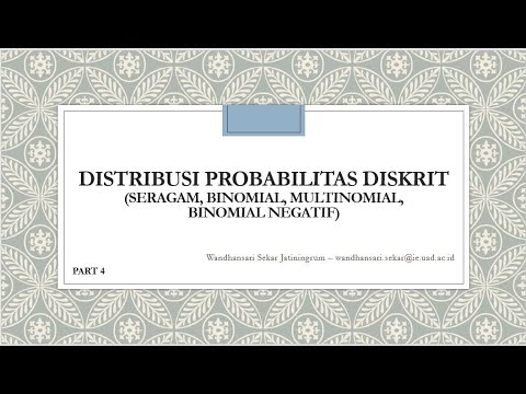 Video: Analisis Statistik Variabilitas Dalam Data TnSeq Lintas Kondisi Menggunakan Regresi Binomial Negatif Nol-meningkat