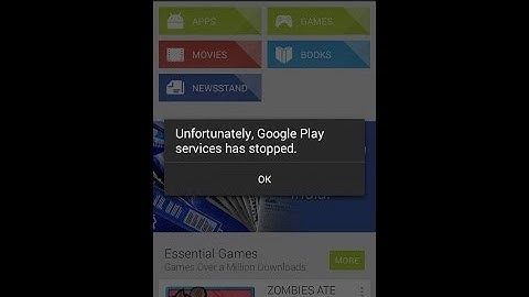 Solved- Unfortunately Google Play Services has Stopped