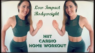 Silent Bodyweight HIIT Cardio [No Jumping / Quiet Workout]