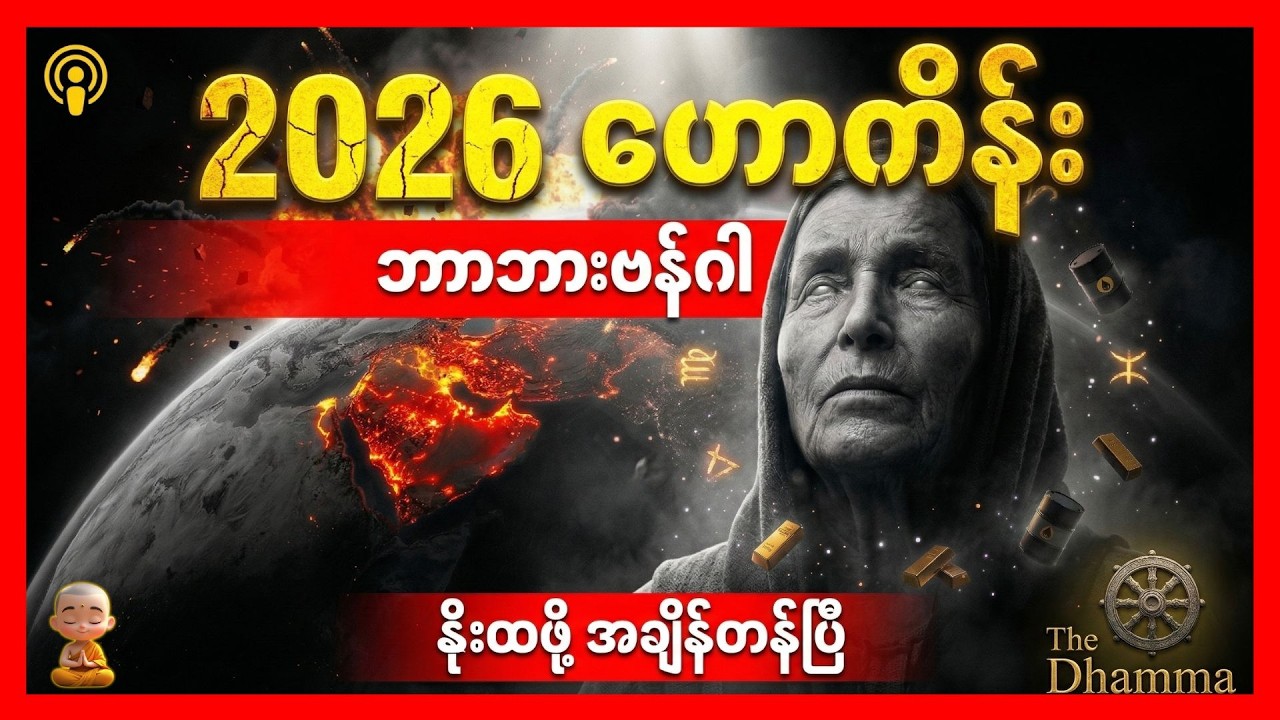 ကမ္ဘာပျက်ကပ်လား၊ နိုးထခြင်းလား? ၂၀၂၆ ဘာဘားဗန်ဂါ ဟောကိန်းရဲ့ နောက်ကွယ်က အမှန်တရား။ : The Dharma