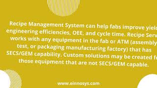 EIRMS – Recipe Management System