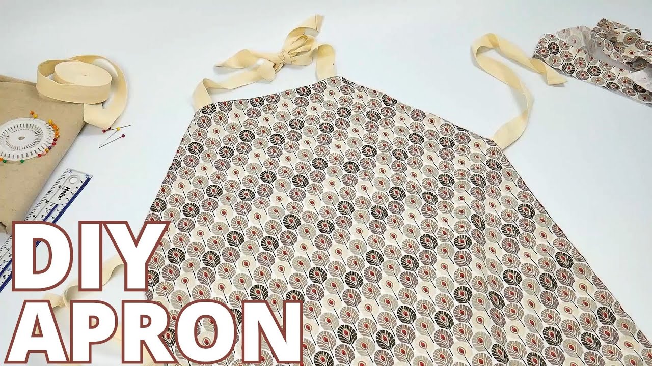 How to Sew an Apron — No Pattern Pieces Needed