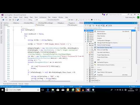 Video: Làm cách nào để thêm SQLite vào Visual Studio 2017?