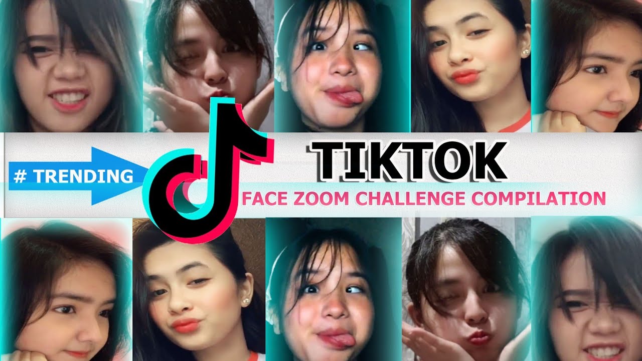 Trending TIKTOK Face Zoom Challenge Compilation YouTube