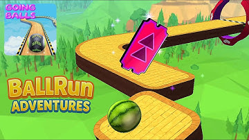 Going Balls Speedrun, Funny Fails Vs Portal Run, Hard Level Android, iOS Gameplay