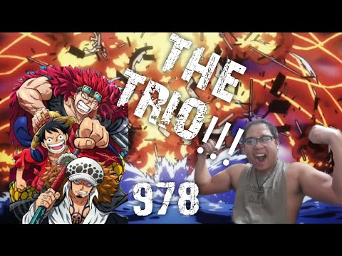 The Trio One Piece Episode 978 Reaction Youtube The Trio One Piece Episode 978 Reaction Youtube