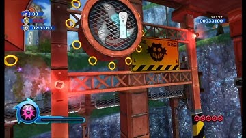 Sonic Colors Planet Wisp Act 1 3d in 2d