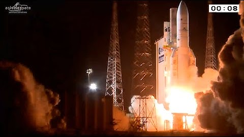 ESA Intelsat-29e launch on Ariane V
