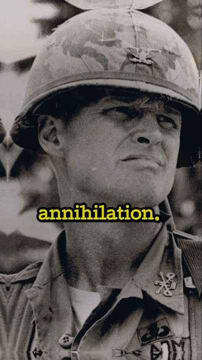 Lt. Col. Hal Moore The Badass Commander of We Were Soldiers #Vietnam #HalMoore #WeWereSoldiers