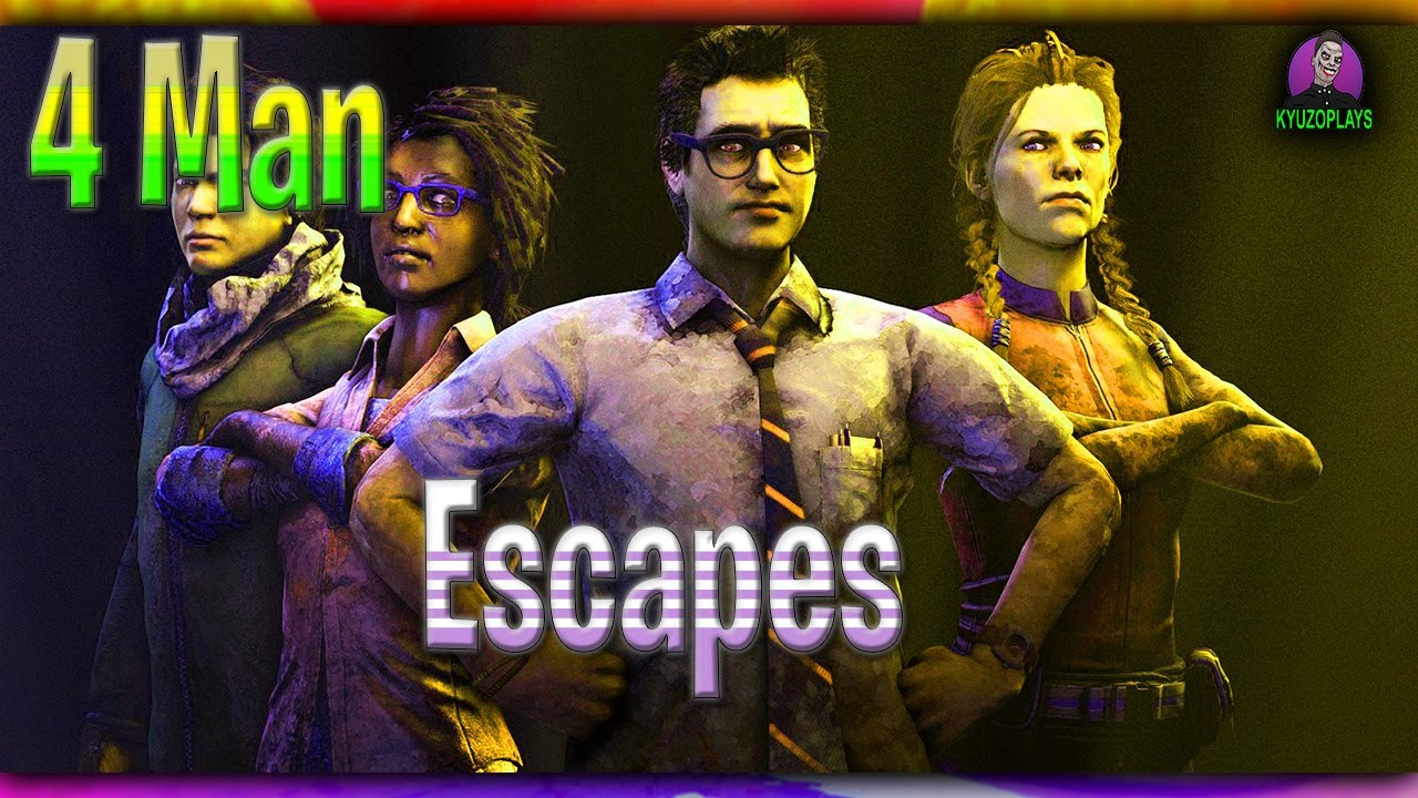 4 Man Escapes - Dead By Daylight - YouTube
