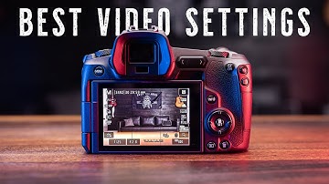 The Best VIDEO Settings For Your Canon EOS R Camera!