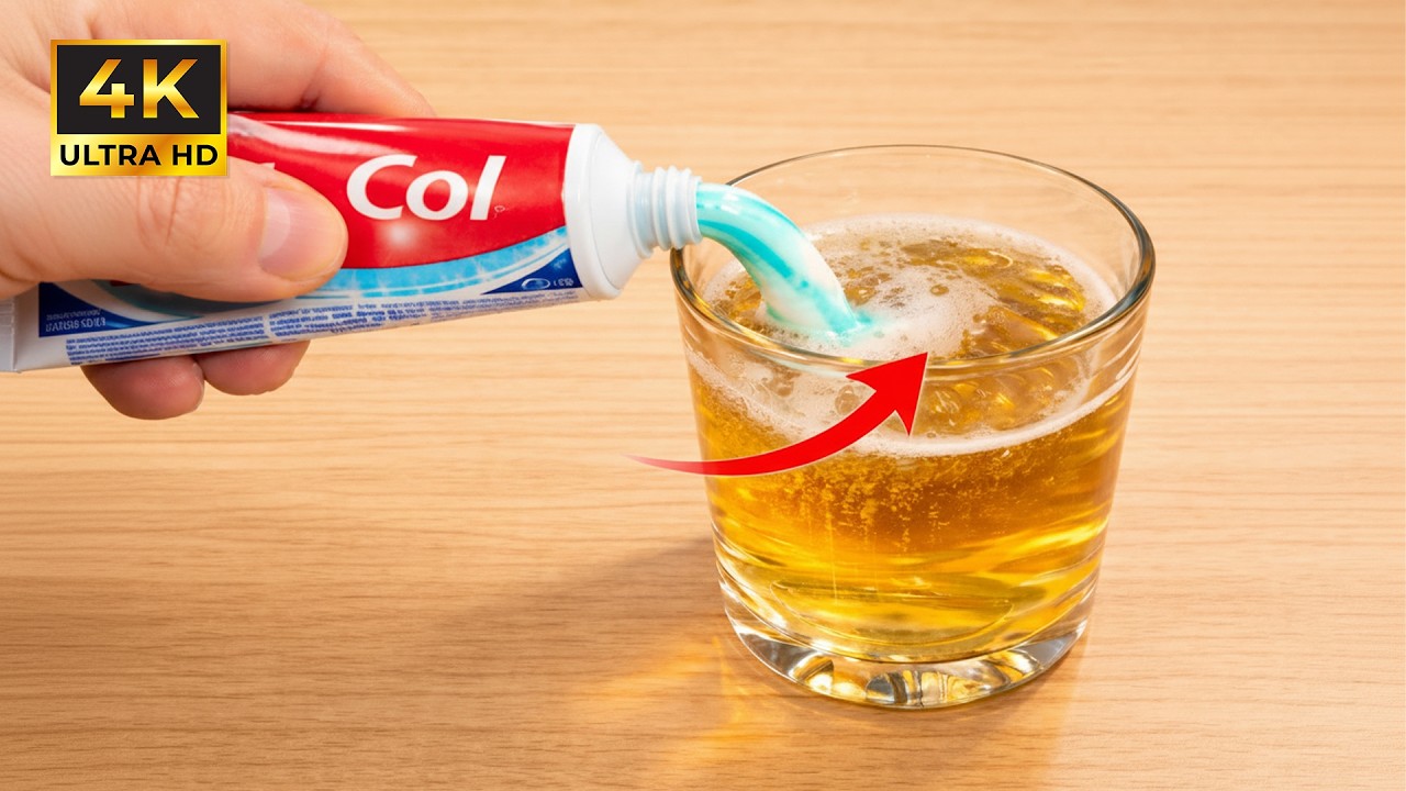Millions Don’t Know This! Mixing Toothpaste with Beer Creates an ...