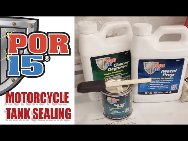 How To: Clean and Seal a Motorcycle Gas Tank