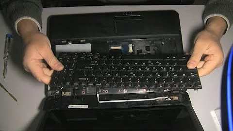 Lenovo G550 laptop keyboard replacing