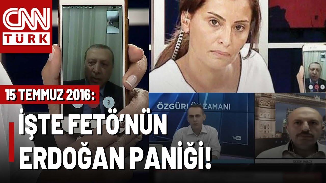 CNN TÜRK Yayını FETÖ'yü Panikletti: İşte 15 Temmuz'da FETÖ'nün Erdoğan Paniği!
