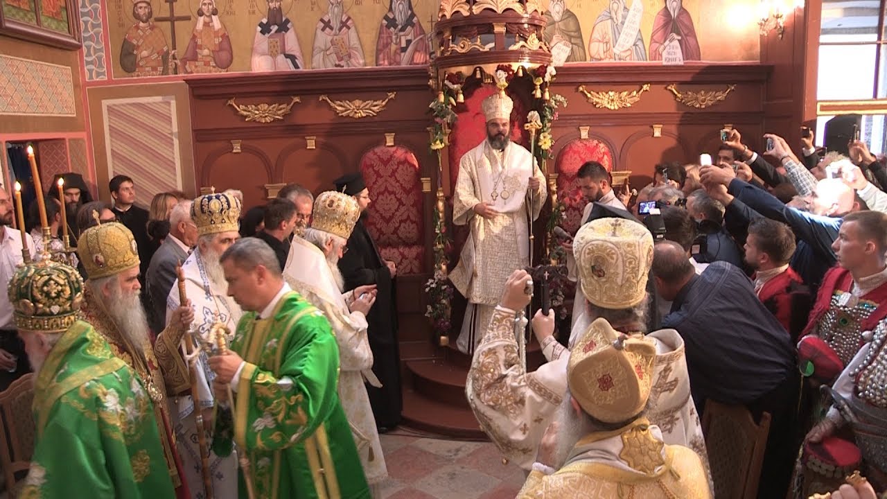 Устоличење Епископа далматинског Никодима (Косовића)