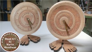 Woodturning - A PAIR of ODD CLOCKS. Falcon 2. 40w Laser Engraver second PROJECT