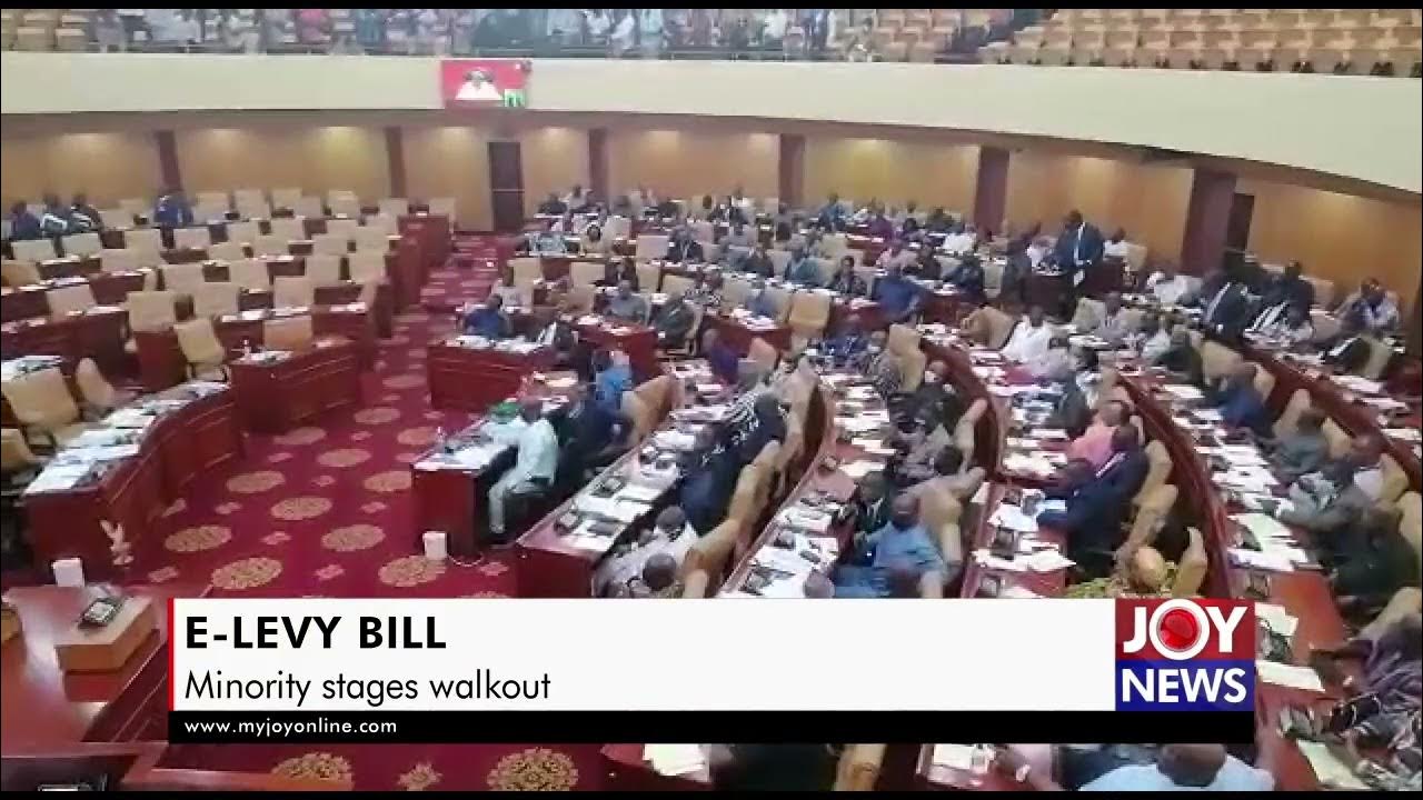 Minority stages walkout during consideration of Elevy Bill YouTube