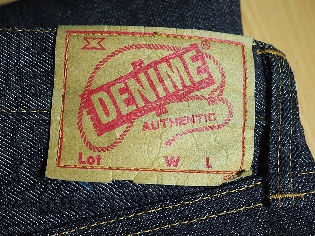 Denime 66 13OZ - simple, classic jeans in a vintage style - YouTube