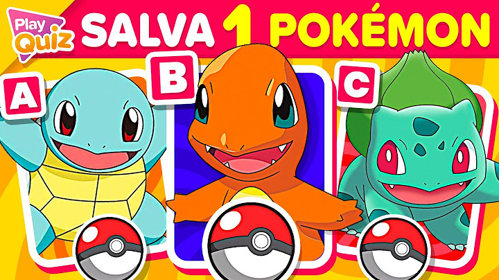 Salva 1 Pokémon (Primera Generación) 👾🔥🤔 ¿Cuál pokemon Prefieres? - Play Quiz de Pokemon