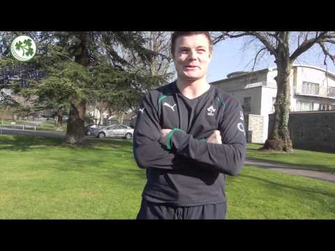 Brian O'Driscoll Message of Support for Irish Cric...