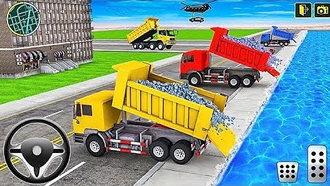 Bridge Construction Simulator 3D | City Bridge Construction Simulator 3D | Android Gameplay
