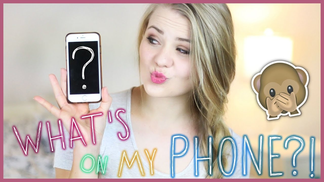 WHAT'S ON MY iPHONE? - Lieblingsapps | Fotos, Spiele & Lifestyle