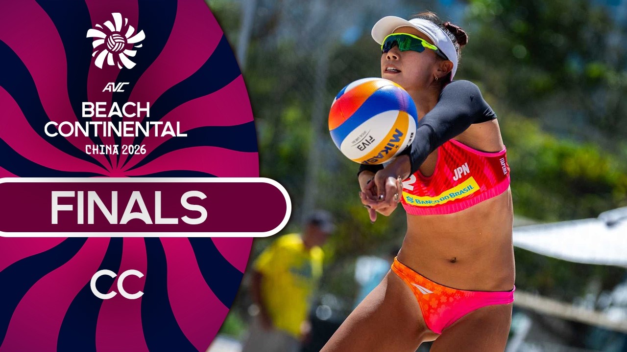 Finals - AVC Beach Continental 2026 | Shangluo - CC | Evening Session