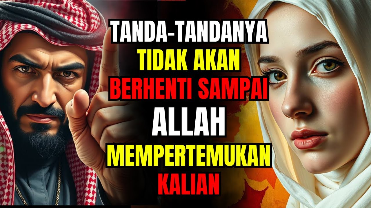 ALLAH MENARUH MEREKA DIHATIMU SAMPAI KALIAN DIPERTEMUKAN, TANDA-TANDA INI TIDAK AKAN PERNAH BERHENTI