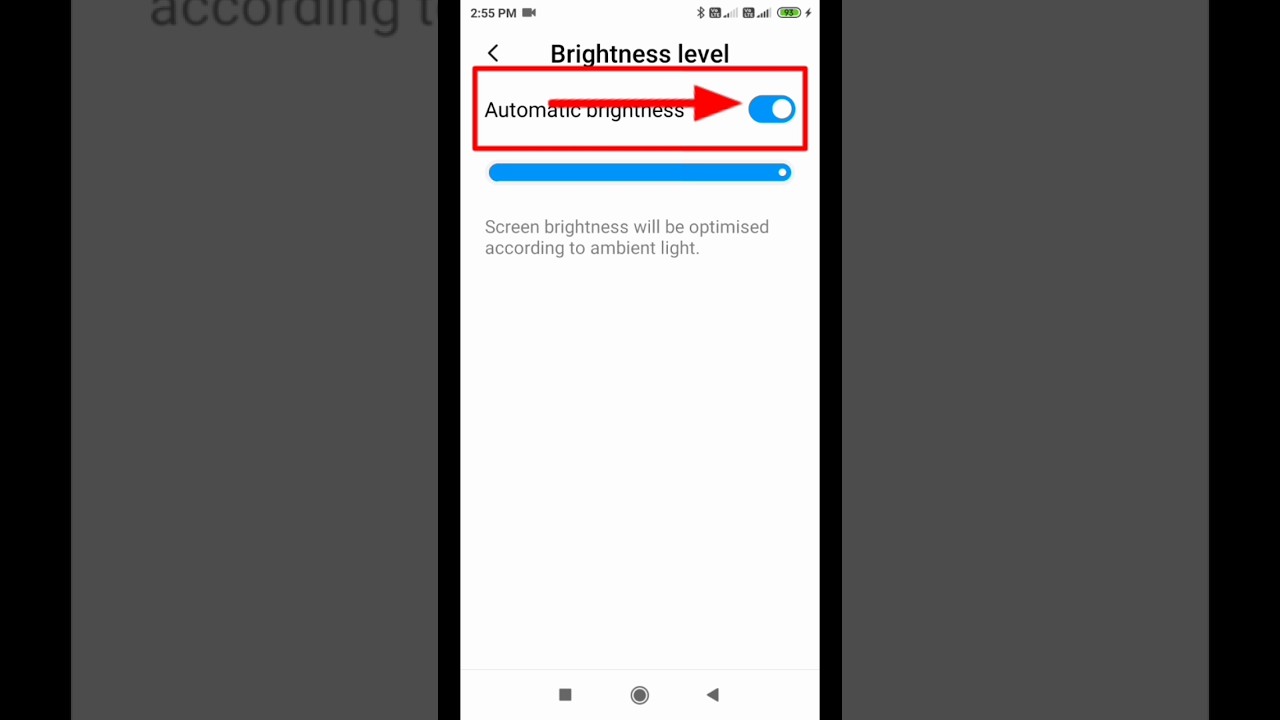 Mi display brightness level setting😱 