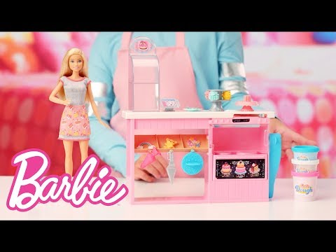 Barbie Cake Decorator Demo Video | Barbie