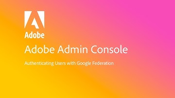 Authenticating users with Google Federation
