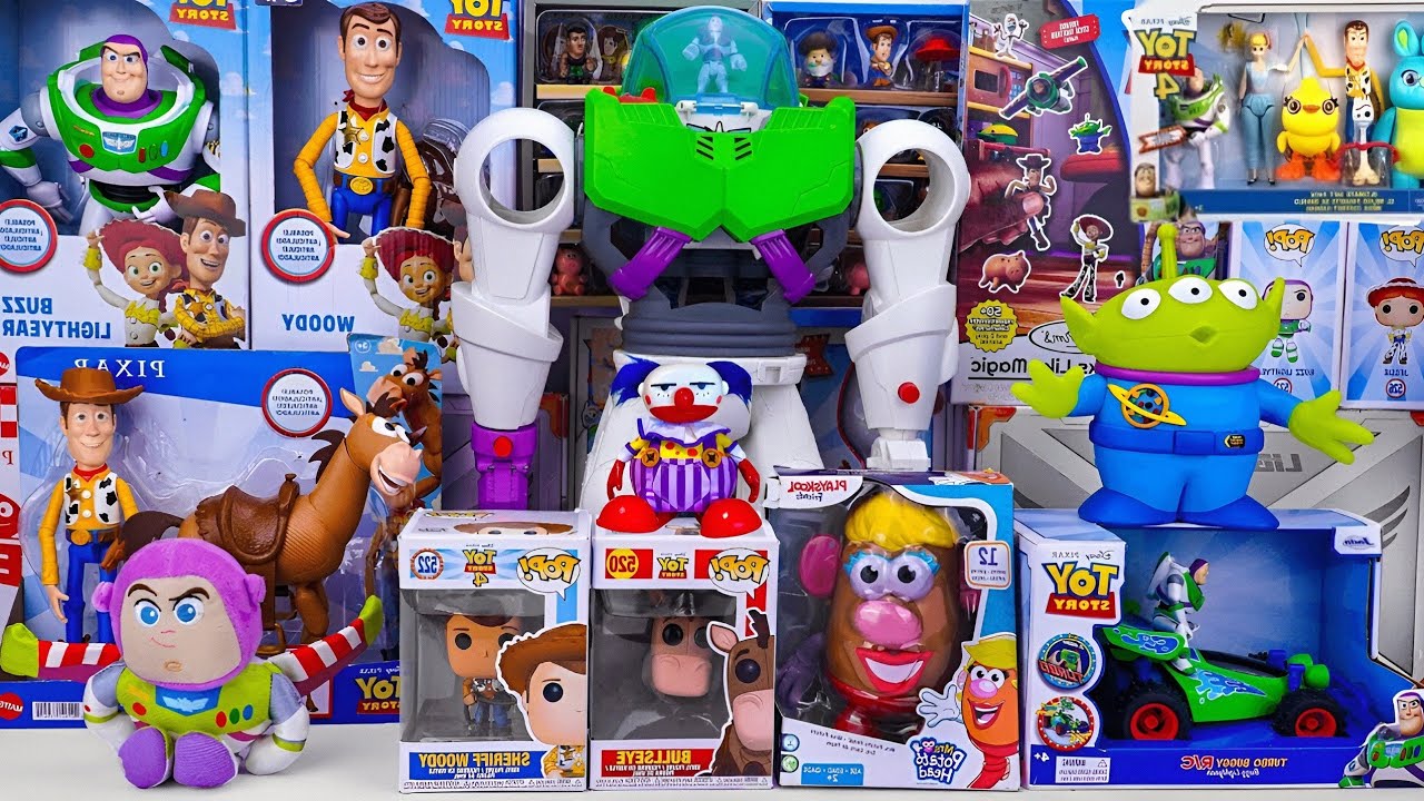 🧸 Pixar Toy Story Toy Collection Unboxing | Walking Rex & Buzz Lightyear Robot Playset