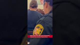 Amish mother Ruth Miller enters courtroom for bond hearing in Atwood Lake murder of 4-year-old son